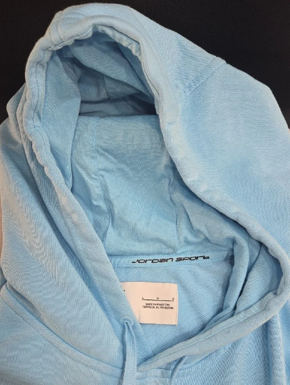 Jordon Sport Crossover Men's Fleece Pullover Hoodie in Blue Chill HQ8694-467